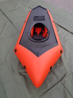 Neris BigFun EXP packraft - Orange / Black