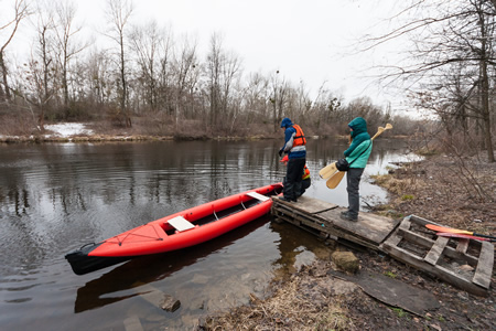 Neris SMART-2 PRO hybrid foldable canoe